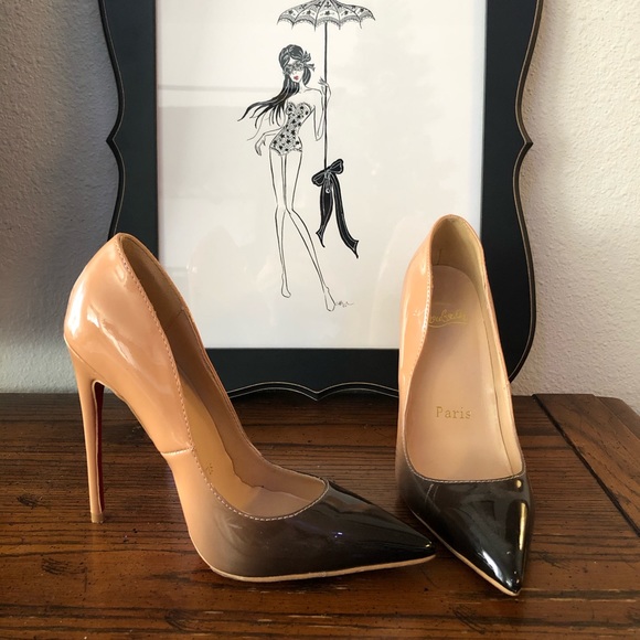 christian louboutin ombre heels